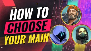 How to Choose Your PERFECT MAIN Agent - Valorant