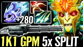 🔥 5x Split Target Daedalus + Moonshard Medusa Carry — 1100 GPM WTF MAX AS Machine Gun Dota 2 Pro