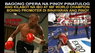 BAGONG OPERA NA PINOY PINATULOG AT TUMIGAS ANG AFRICANO SA LAKAS, PANALO PERO HINDI BINAYARAN NG 2M