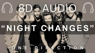 One Direction - Night Changes(LYRICAL) [ 8D AUDIO I 8D Separated I 8D SUBJECT ]