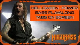 Helloween – Power | Bass Backing Track w/tab | Playalong | Markus Grosskopf