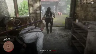What Happens If Arthur Ignores Dutch In Taking Out Two Soldiers On The Guarma | RDR2