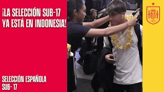 ¡La Selección sub-17 ya está en Indonesia! | 🔴 SEFUTBOL