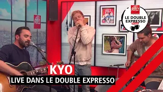 Kyo interprète "Le Graal" dans Le Double Expresso RTL2 (21/10/22)