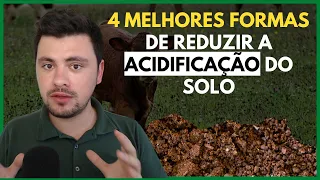 4 melhores formas de reduzir a ACIDIFICAÇÃO do solo