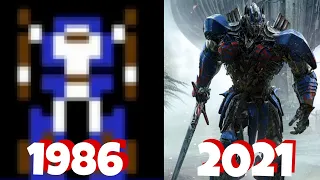 Evolution of TRANSFORMERS Games (1986-2020)