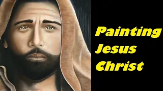 God saved me from Suicidal Depression testimony | Oil Painting Jesus Christ time lapse