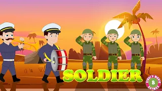 Army Day 2024 | Soldier Song for kids | Community Helpers Song by Bindi's Music & Rhymes