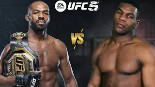 UFC 5 JON JONES VS. MIKE TYSON FOR THE UFC WORLD HEAVYWEIGHT CHAMPIONSHIP BELT!