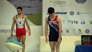 BROWN Kaden (USA) - 2018 Trampoline Worlds, St. Petersburg (RUS) - Qualification Tumbling R1