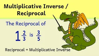 Multiplicative Inverse, or Reciprocal, for Fractions