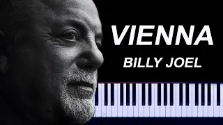 Billy Joel - Vienna Piano Tutorial