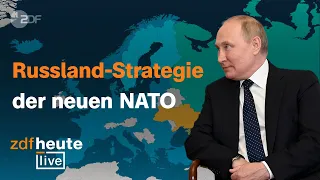 NATO rüstet gegen Putin - aber was passiert mit der Ukraine? I ZDFheute live