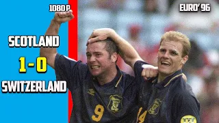 Scotland vs Switzerland 1 - 0 Full Highlight Group A/ Euro 96 HD