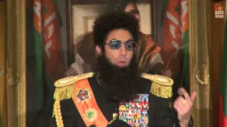 The Dictator | press conference (2012) Sacha Baron Cohen Borat Anna Faris Megan Fox