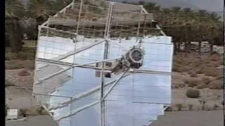 World Record Setting Solar Parabolic Dish Stirling System, 1984