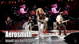 Aerosmith Live In  Brazil Full Concert 2021 Full HD