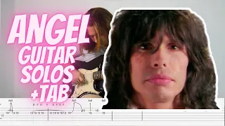 Angel - Aerosmith guitar solos cover + TAB