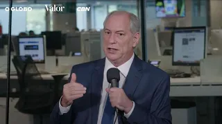 CIRO FALA SOBRE A IMPORTÂNCIA DA SUA CANDIDATURA | SABATINA O GLOBO, VALOR E CBN