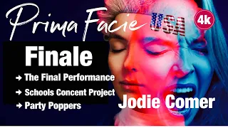 Jodie Comer The final show of "Prima Facie" at the Golden Theatre on Broadway was truly Memorable.