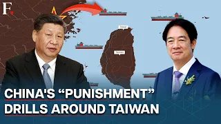 China Launches Massive Military Drills Against the "Separatist Act" of Taiwan