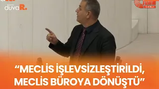 HDP'li Toğrul, kürsüden Meclis Başkanı'nı eleştirdi: Bu sorunlara çözüm üretmediniz!