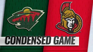 01/05/19 Condensed Game: Wild @ Senators