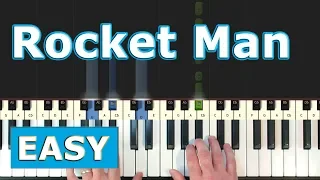 Elton John  - Rocket Man - Piano Tutorial Easy - [Sheet Music]