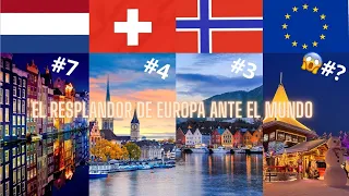 Los 10 PAÍSES mas RICOS de EUROPA