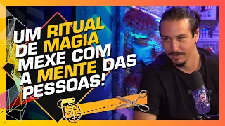 COMO FUNCIONA UM RITUAL DE MAGIA? - SPOOKY, DANI E NINO | Cortes do Inteligência Ltda.