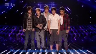 HD One Direction - The X Factor 1º Show en Vivo (Subtitulado en Español)