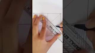 Geometric illusion drawing || 3D illusion art || easy pattern || geometric shape || step by step