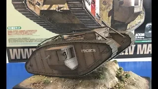 Building the New Tamiya RC 1/35 Mk IV male Tank