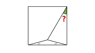 A Tricky Geometry Problem Solved In 2 Ways!