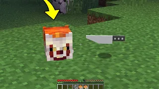 MAM GŁOWE PENNYWISE w Minecraft! CO Z NIĄ ROBIMY??