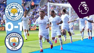 Man City Highlights! | Leicester 0-1 Manchester City | Silva Goal!