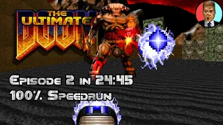 UV Max Speedrun of Doom Episode 2 in 24:45