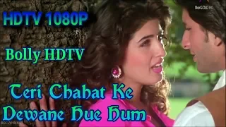 Teri Chahat Ke Dewane Hue Hum HDTV 1080P || Mr. Ashiq Movie Song || Best Romantic Song