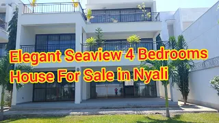 Elegant Brand New 4 Bedrooms House,own Compound For Sale in Nyali/ Seaview