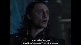 "My brother from another Mother" said Tom Hiddleston and Loki Laufeyson 🤣😭 Marvel Studios MCU Marvel