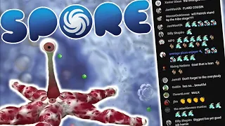 Playing Spore but Chat Evolves for Me