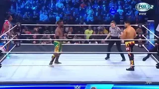 Big E & Kofi Kingston Vs Ángel Garza & Humberto Carrillo - WWE Smackdown 25/02/2022 (En Español)