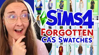 That's in the game?! Forgotten Create A Sim Swatches in The Sims 4