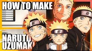 How To Make NARUTO UZUMAKI in Shinobi Striker| ALL FORMS