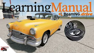 Learning to drive a manual transmission in BeamNG.drive