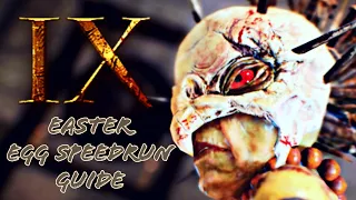 How to Speedrun Solo IX Easter Egg (World Record Strategy)