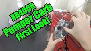 XR400 Pumper Carb - First Look