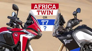 Honda Africa Twin or Yamaha Ténéré T7?