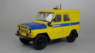 УАЗ-469 ППС | Автомобиль на службе №48 | Обзор масштабной модели 1:43 DeAgostini