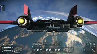 Space Engineers 2024 Landing My Blackbird On A Carrier At Sea